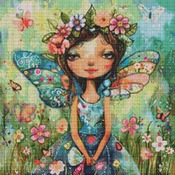 Garden Fairy 12 Cross Stitch Pattern