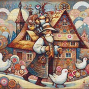 Going Home Cross Stitch Pattern