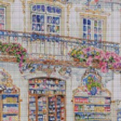 Grocery Shop Cross Stitch Pattern