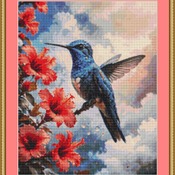 Hummingbird Cross Stitch Pattern