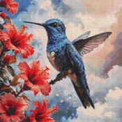 Hummingbird Cross Stitch Pattern