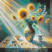 In The Sunshine Cross Stitch Pattern