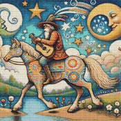 Musician Cross Stitch Pattern