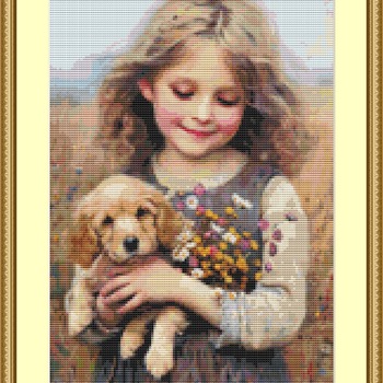 My Puppy Cross Stitch Pattern