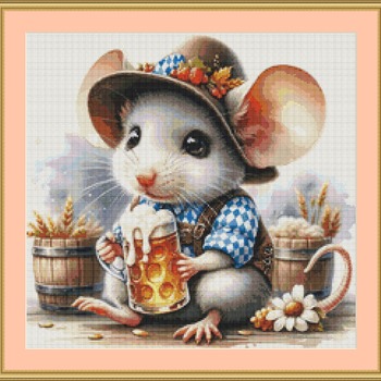 Oktoberfest Cross Stitch Pattern