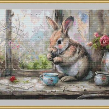 On The Windowsill Cross Stitch Pattern