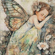 Peaceful Sleep Cross Stitch Pattern