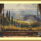 Picturesque View Cross Stitch Pattern