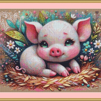 Piglet Cross Stitch Pattern