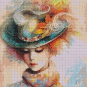 Portrait 2 Cross Stitch Pattern