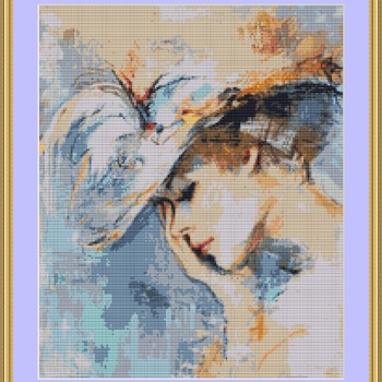 Portrait 3 Cross Stitch Pattern