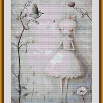 Quiet Beauty Cross Stitch Pattern