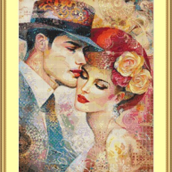 Romantic Moment Cross Stitch Pattern