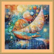 Sail Boat Cross Stitch Pattern