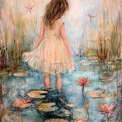 Shallow Pond Cross Stitch Pattern