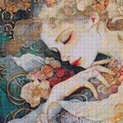 Sleeping Sweetly Cross Stitch Pattern