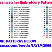 Aurora Borealis Dreamcatcher Embroidery Pattern***L@@K***$2.95 Buyers Can Download Your Pattern As Soon As They Complete The Purchase