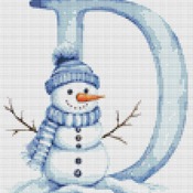 D Cross Stitch Pattern