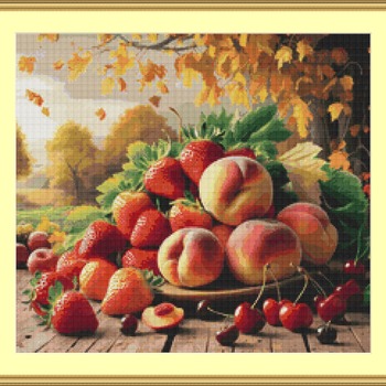 Fruit Cross Stitch Pattern