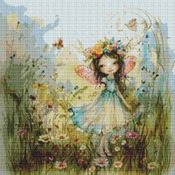 Garden Fairy 13 Cross Stitch Pattern