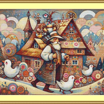 Going Home Cross Stitch Pattern