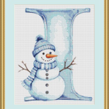 I Cross Stitch Pattern