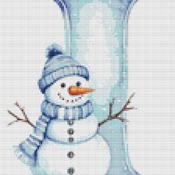 I Cross Stitch Pattern