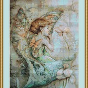 Little Fairy Cross Stitch Pattern