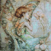 Little Fairy Cross Stitch Pattern