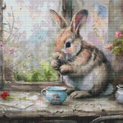 On The Windowsill Cross Stitch Pattern