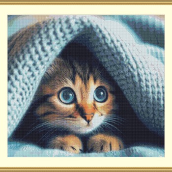 Peek A Boo Cross Stitch Pattern