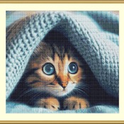 Peek A Boo Cross Stitch Pattern