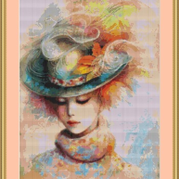 Portrait 2 Cross Stitch Pattern