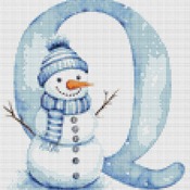 Q Cross Stitch Pattern