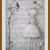 Quiet Beauty Cross Stitch Pattern