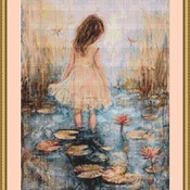 Shallow Pond Cross Stitch Pattern