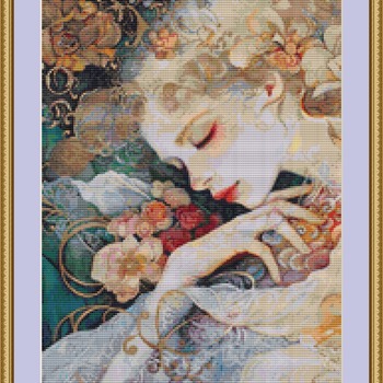 Sleeping Sweetly Cross Stitch Pattern