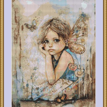 Sweet Fairy Cross Stitch Pattern