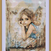 Sweet Fairy Cross Stitch Pattern