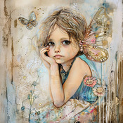 Sweet Fairy Cross Stitch Pattern