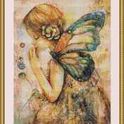 Thoughtful Cross Stitch Pattern