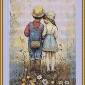 Together Cross Stitch Pattern