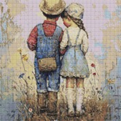 Together Cross Stitch Pattern