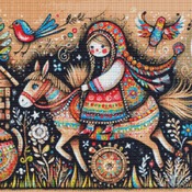 Traditional Decoration Cross Stitch Pattern