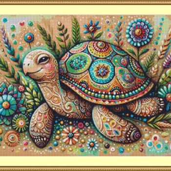 Turtles Cross Stitch Pattern