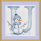 U Cross Stitch Pattern