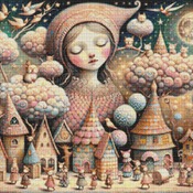 Village Of Dreams Cross Stitch Patterns