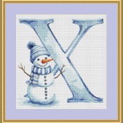 X Cross Stitch Pattern