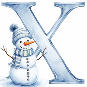 X Cross Stitch Pattern