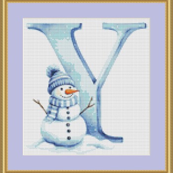 Y Cross Stitch Pattern